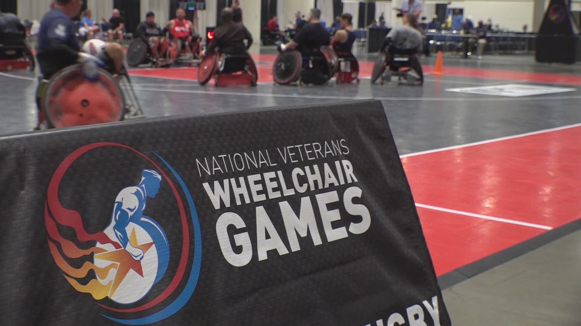 Hundreds of athletes are competing for their chance at the Gold this weekend at the Veterans Wheelchair Games in New Orleans.