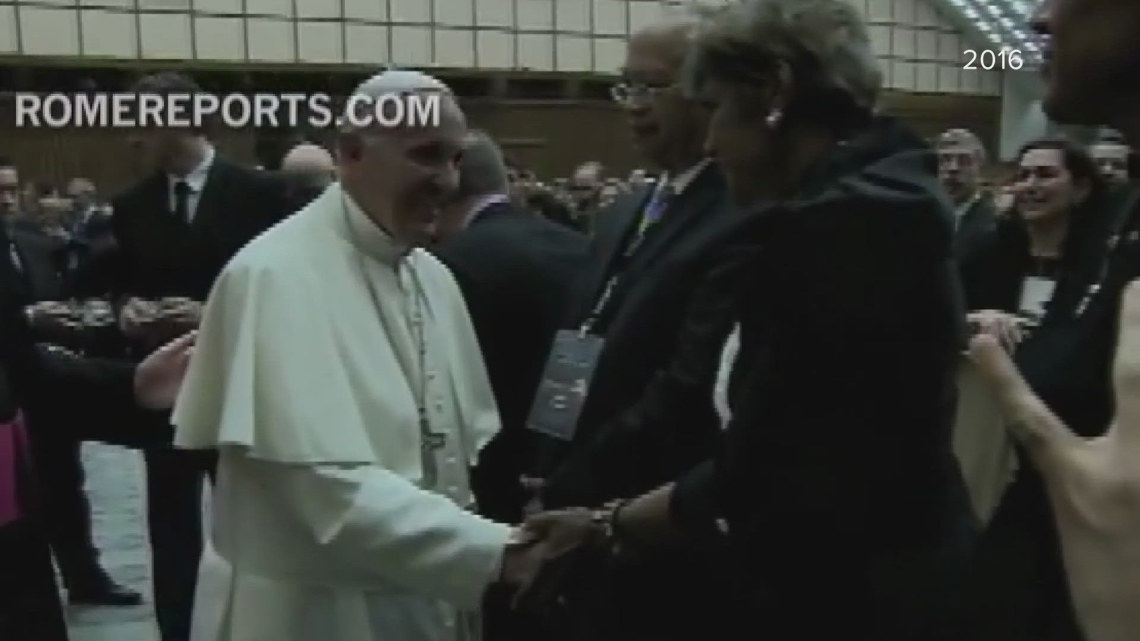 WWL Throwback: Sally-Ann Roberts speaks about meeting Pope Francis