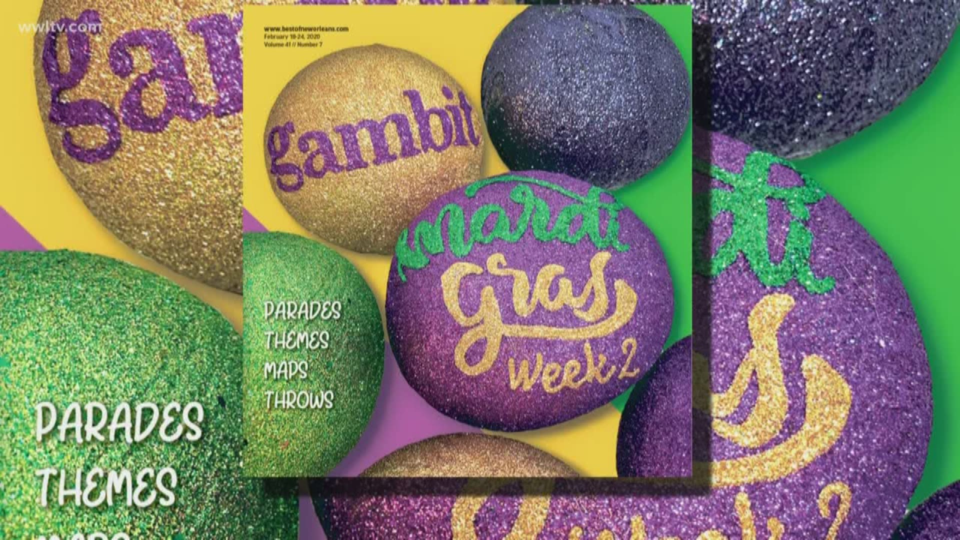 Gambit arts & entertainment editor Will Coviello joins us once again to talk Mardi Gras and preview the magazine's latest edition ahead of its release!