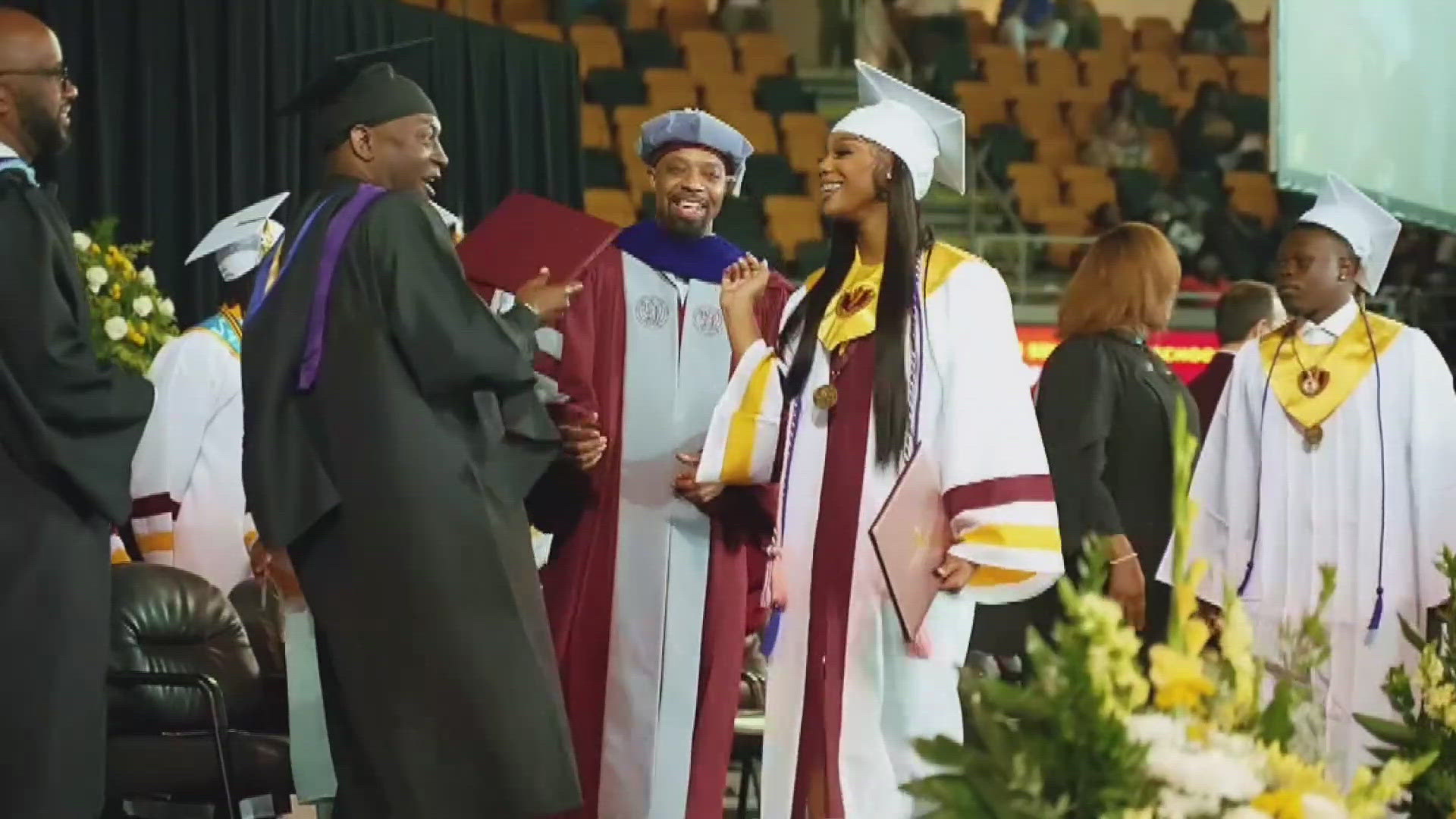 InspireNOLA seniors celebrate 100 graduation, college acceptance