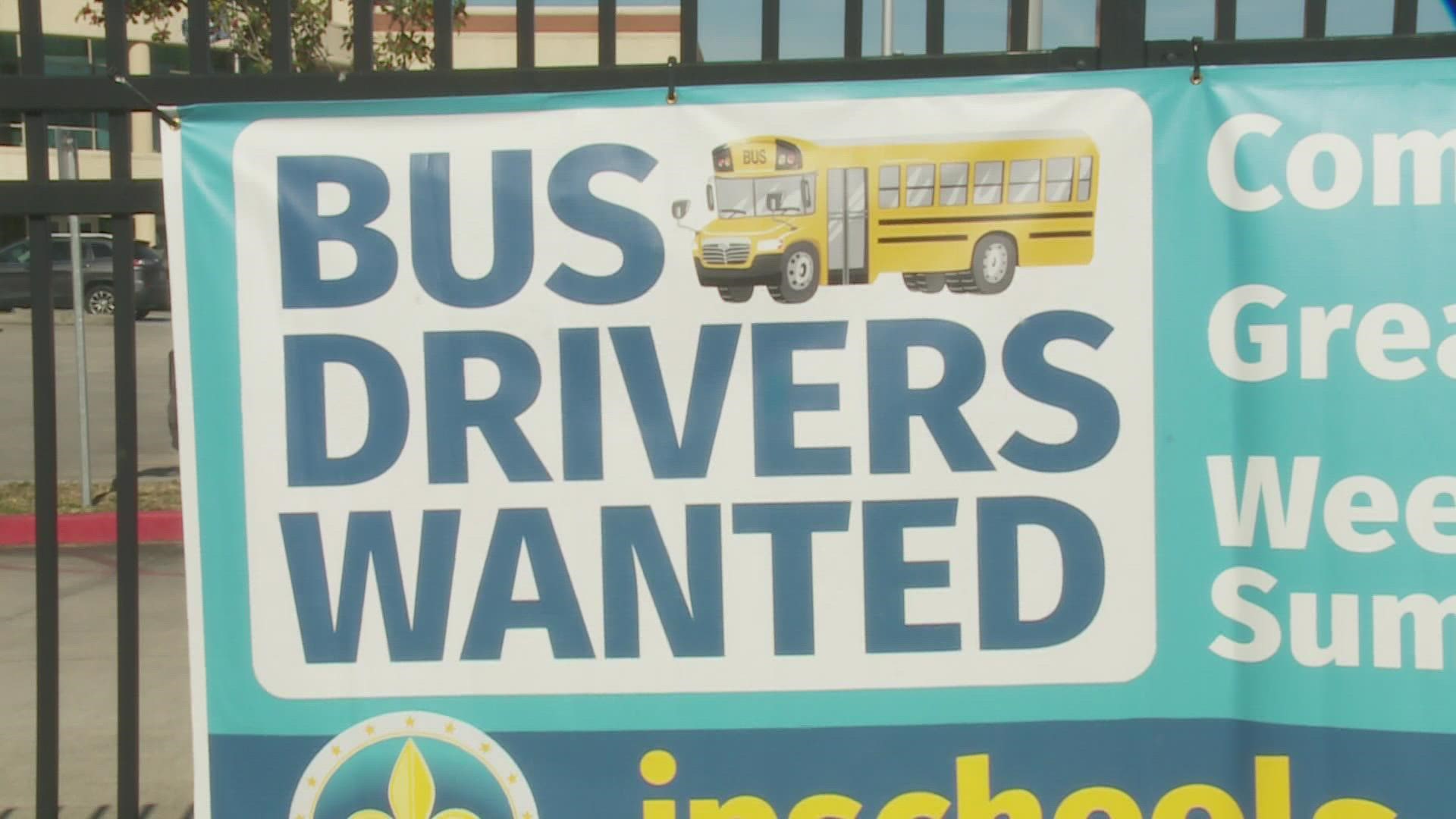 With the low pay and the higher gas prices, Jefferson Parish school bus drivers are staging a sick out to demand changes.