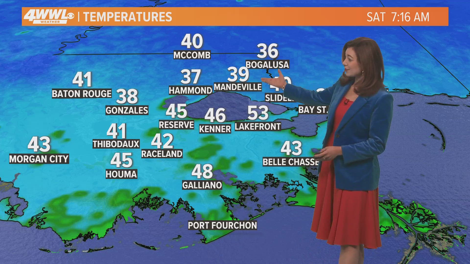 We will see temperatures slowly rise over the week but a cold front is on the way next week.