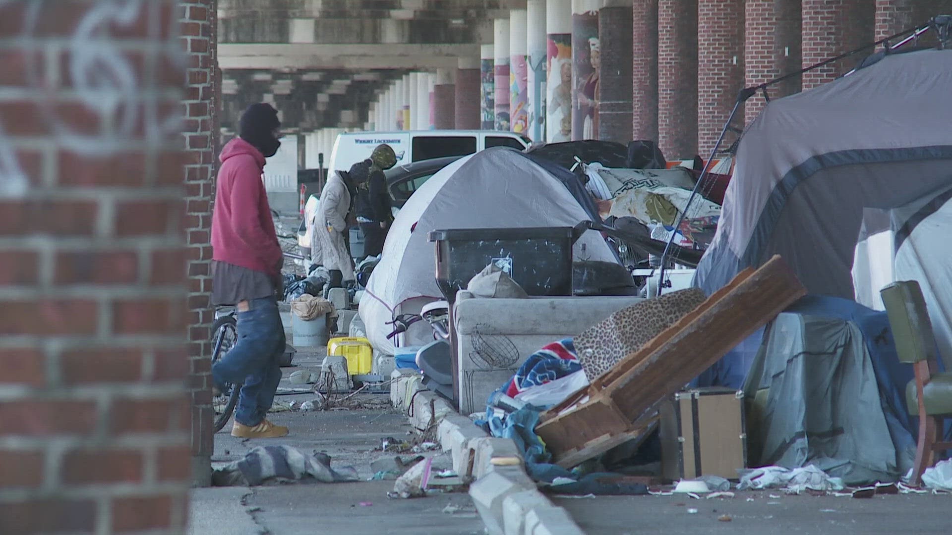 Councilman King says people complain about having their children having to step over hundreds of used needles and piles of waste in front yards.