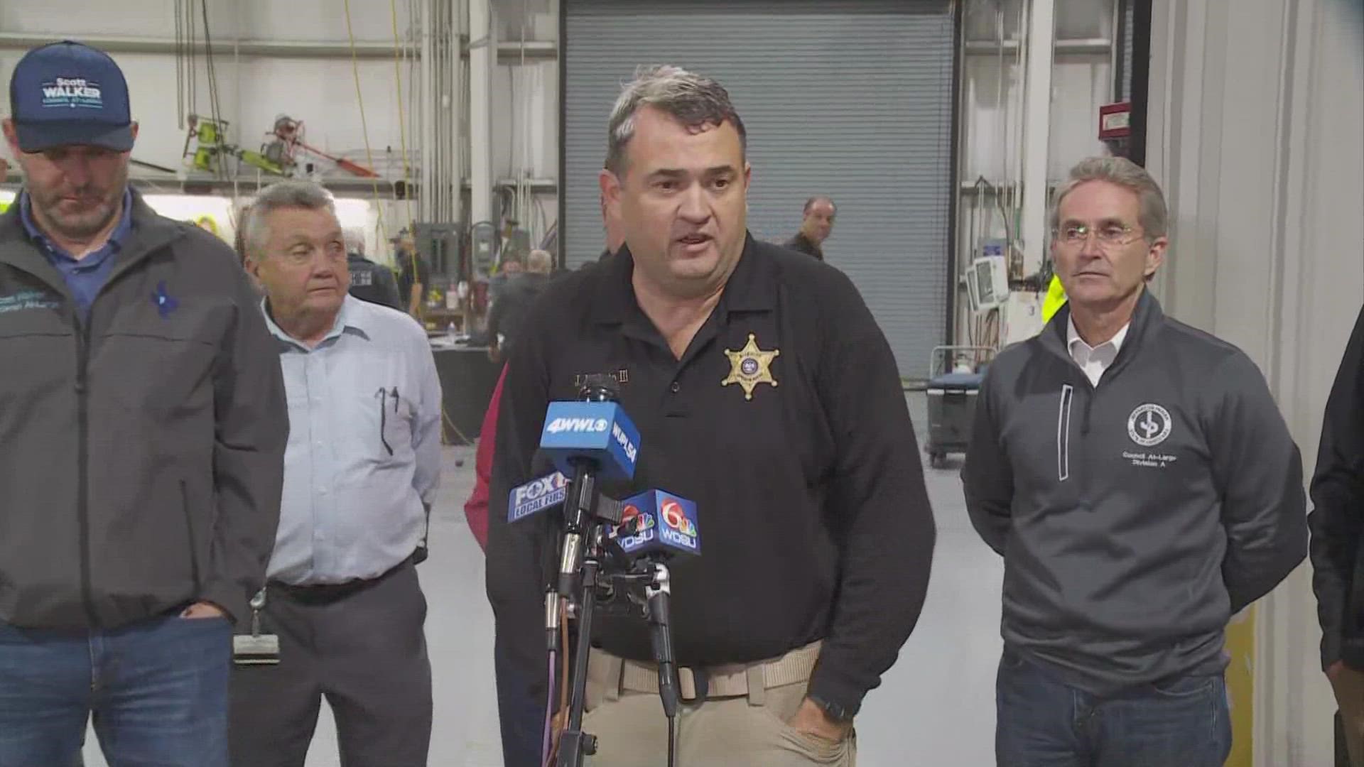 Jefferson Parish President Cynthia Lee-Sheng and Sheriff Joe Lopinto gave an update on the tornado that struck the west bank Wednesday, Dec. 15.