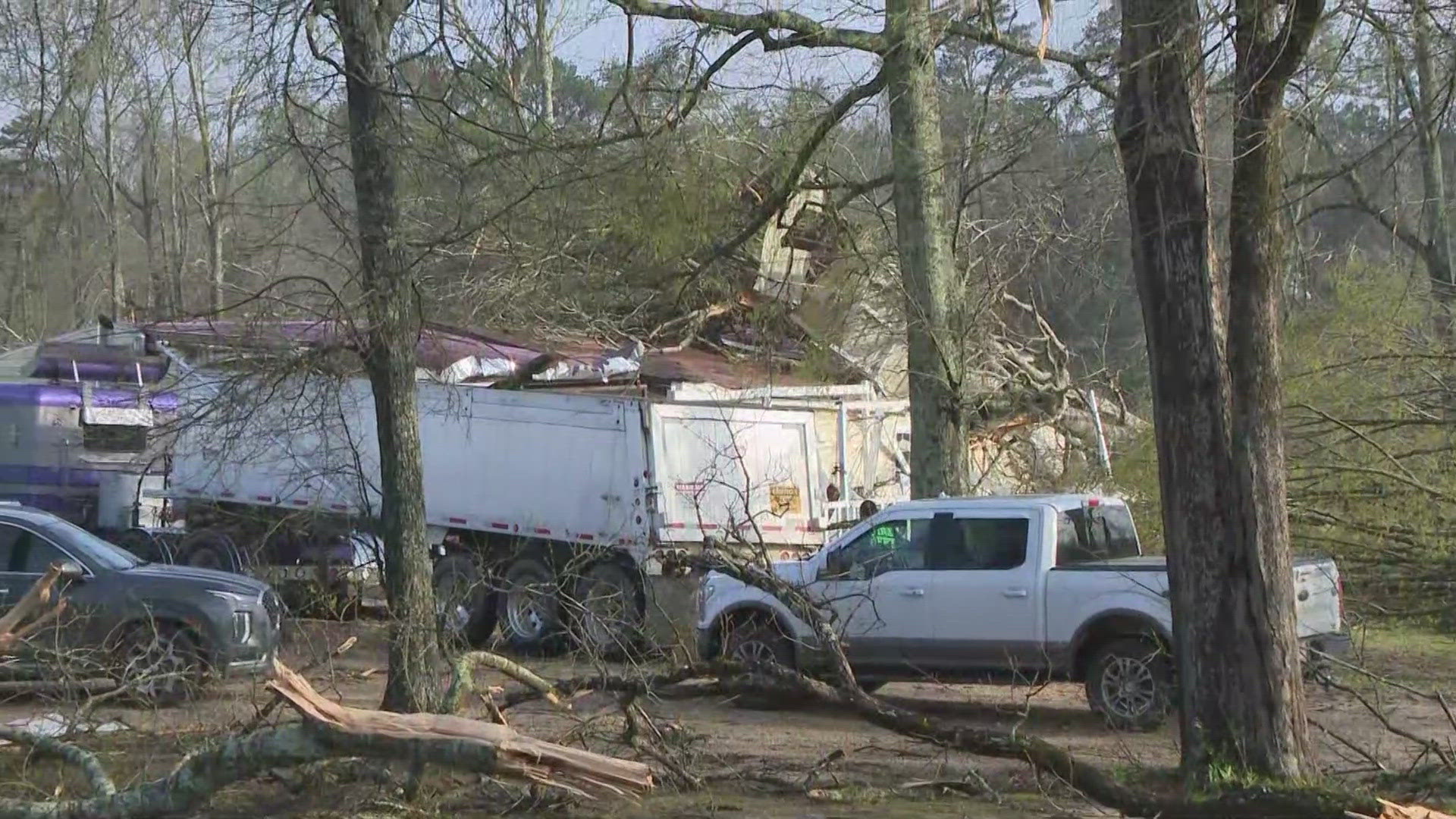 Tangipahoa Parish President Robby Miller says no injuries have been reported.
