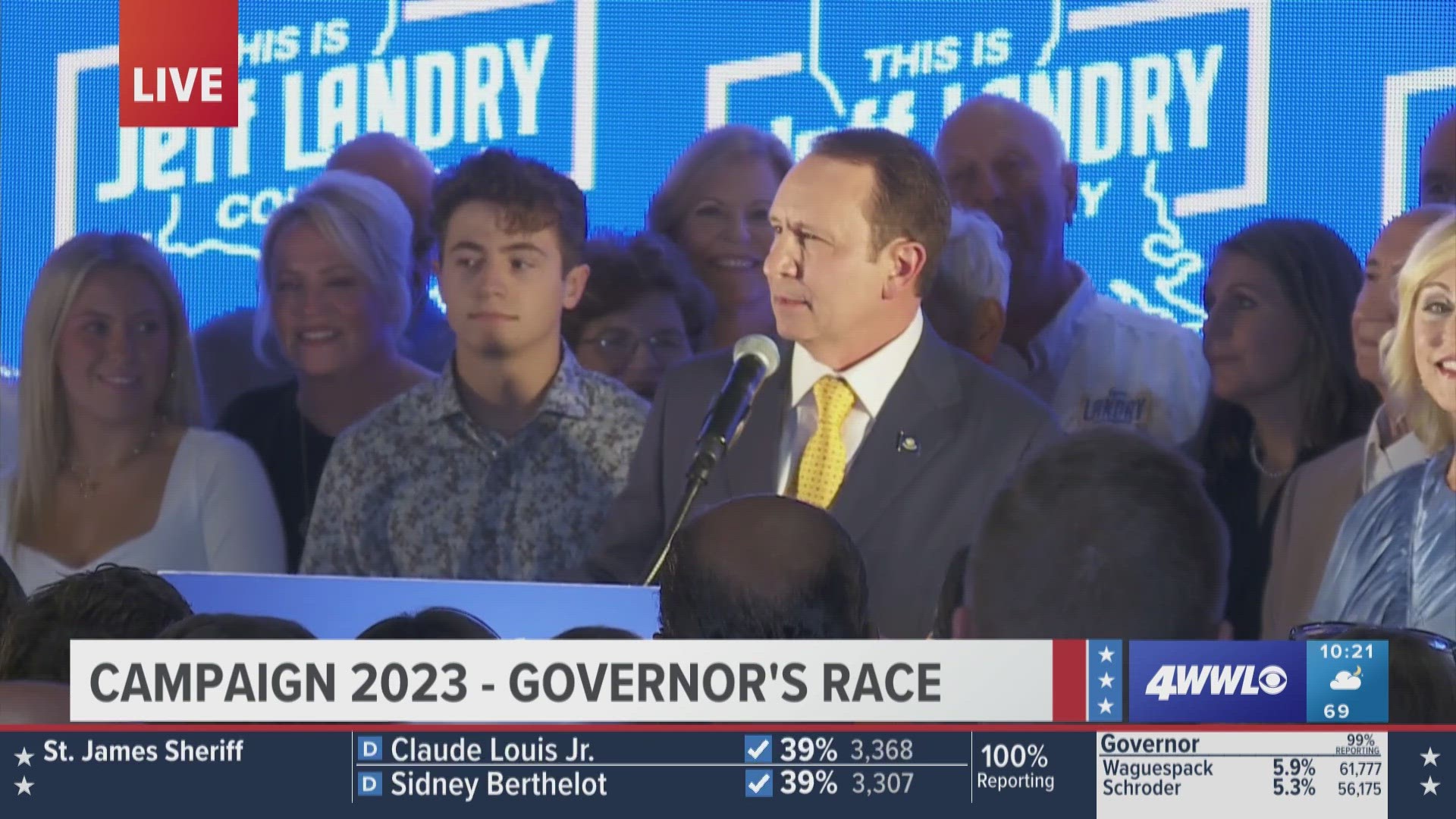 Jeff Landry was elected as the new Louisiana Governor on Saturday, Oct.14.