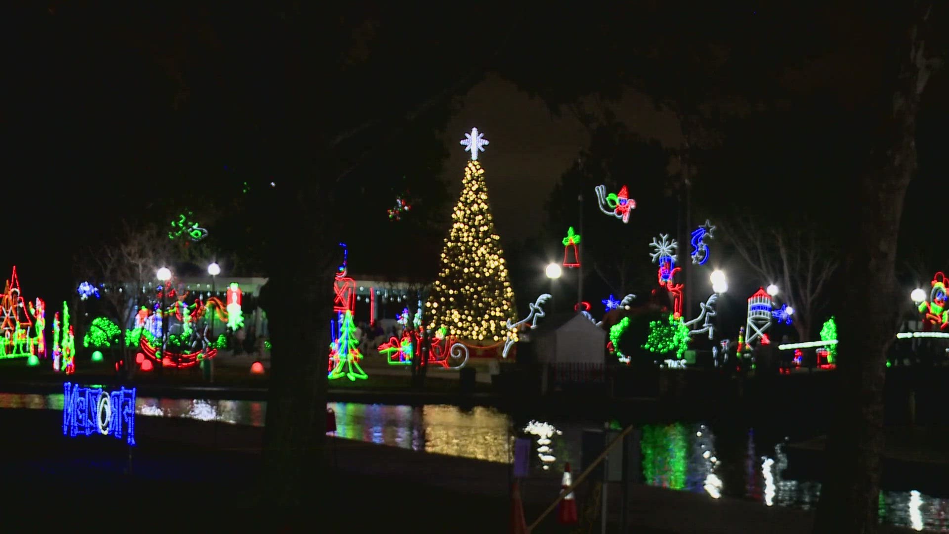 Family traditions celebrated at Christmas at Lafreniere Park | wwltv.com