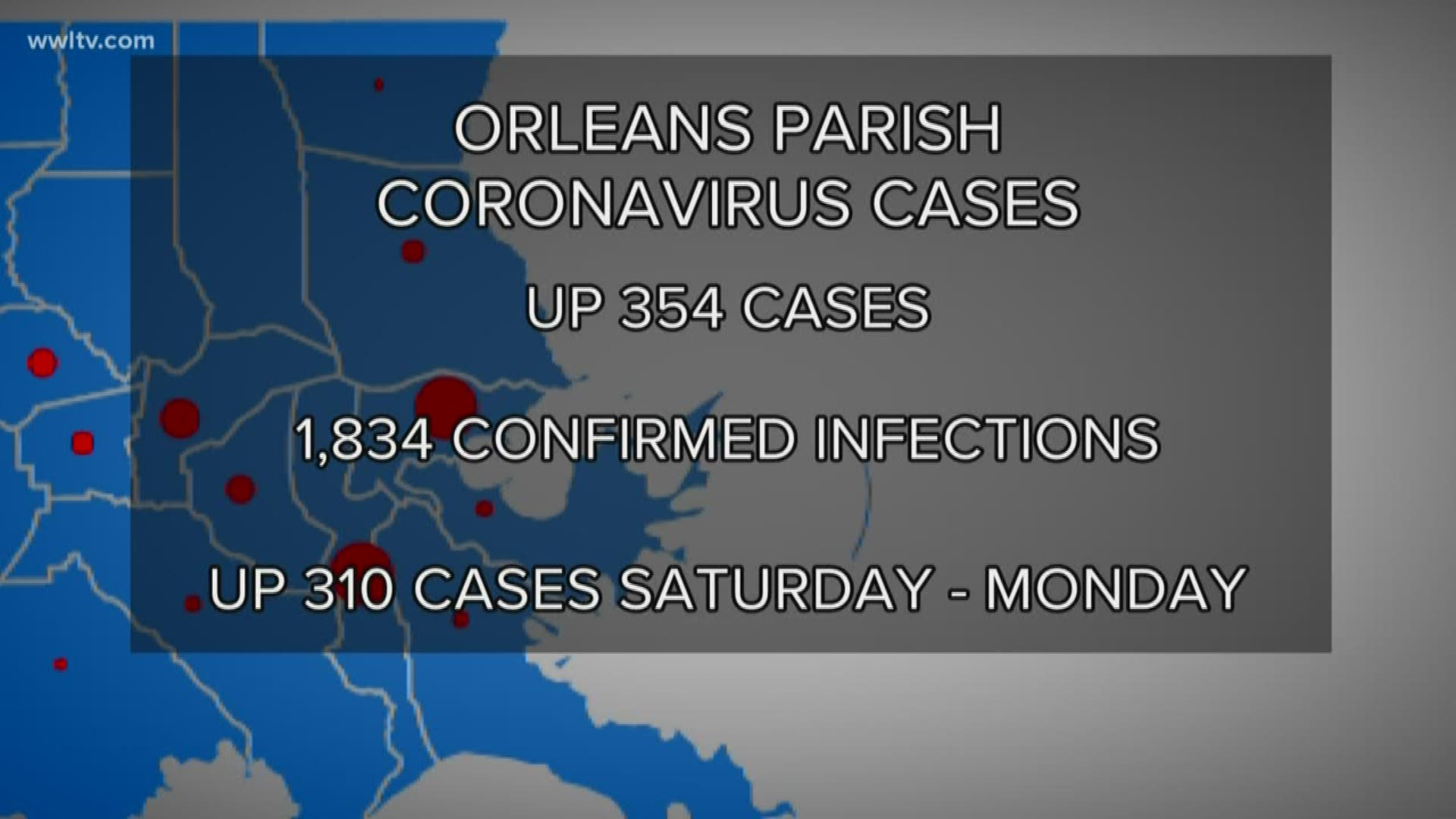 The coronavirus numbers here in New Orleans and across Louisiana are staggering. They point to a rapidly ascending trajectory in terms of new cases and deaths.