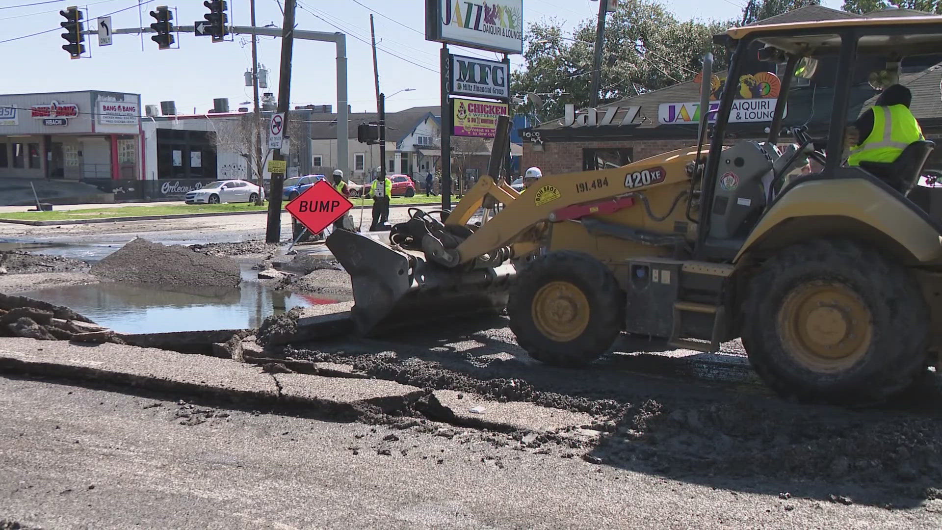 Boil water advisory expands after water main break on Claiborne