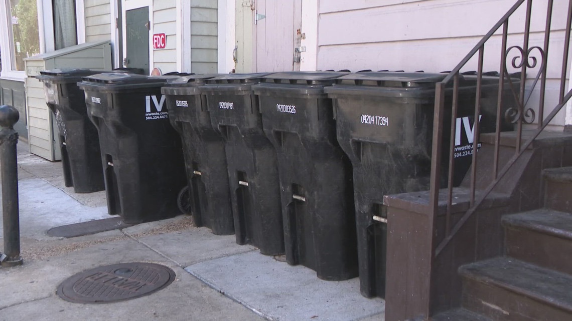 New Orleans trash pickup delayed 1 day for Mardi Gras