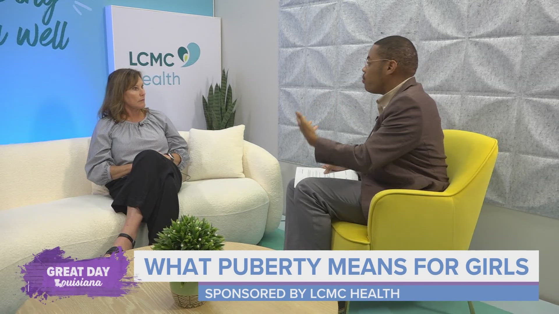 LCMC Health helps us understand the physical changes that girls go through during puberty.