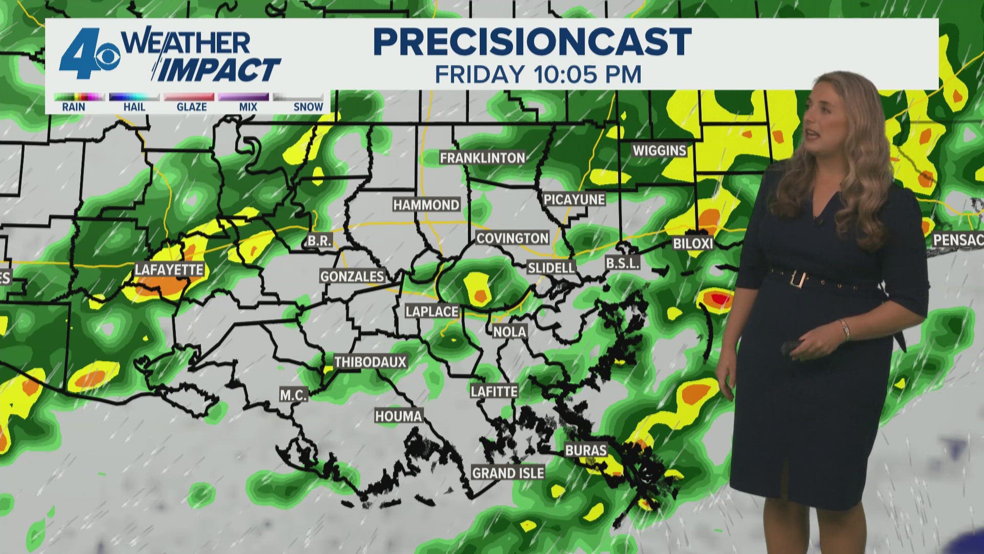 Weather Impact Alert: Rounds of heavy rain on Friday | wwltv.com