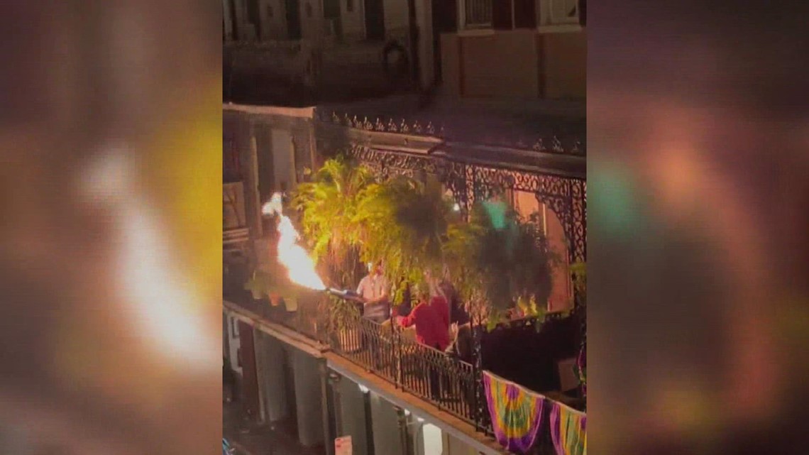 Live flame thrower on French Quarter balcony a cause for alarm - Vimarsana News