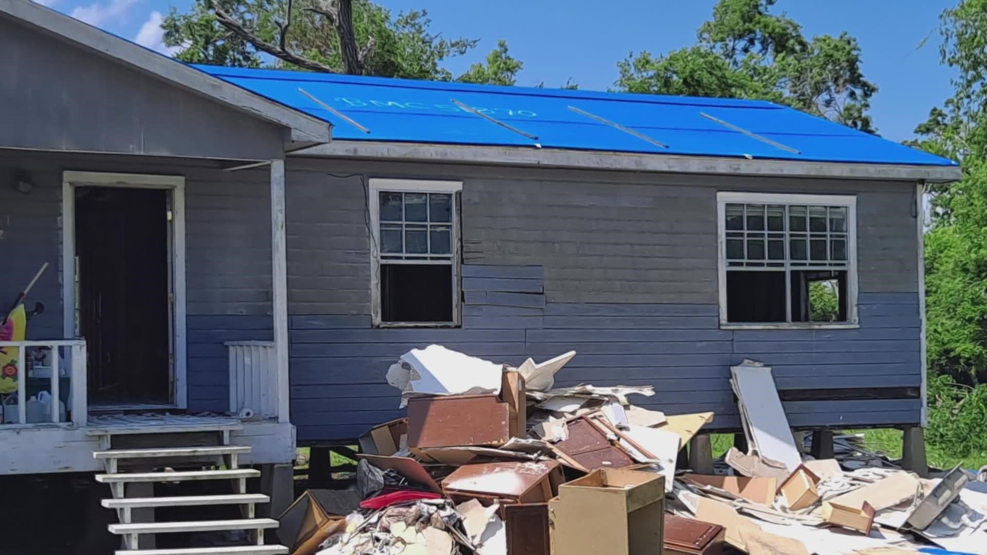 On the anniversary of Hurricane Ida, 7000 residents in Terrebonne Parish are still without homes.