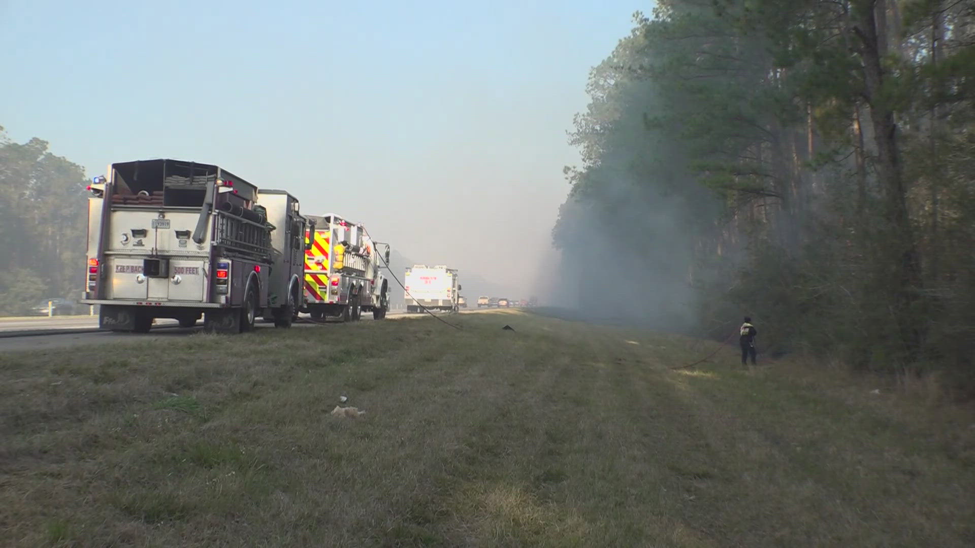 I-12 reopens near Lacombe as wildfire continues to burn | wwltv.com