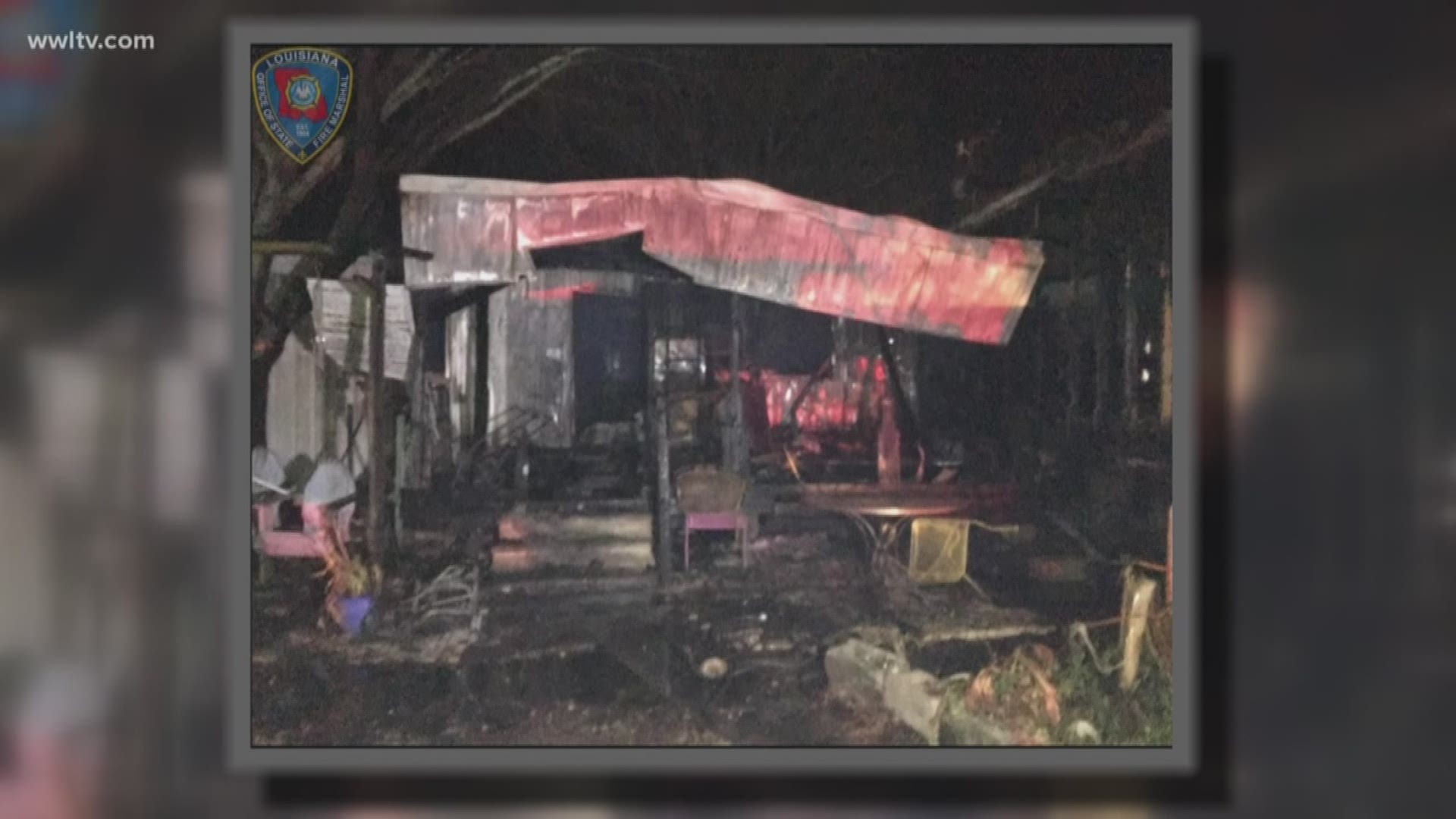 According to the Louisiana Fire Marshal's Office, the Belle Chasse Volunteer fire department responded to a fire in the 11000 block of Highway 23.