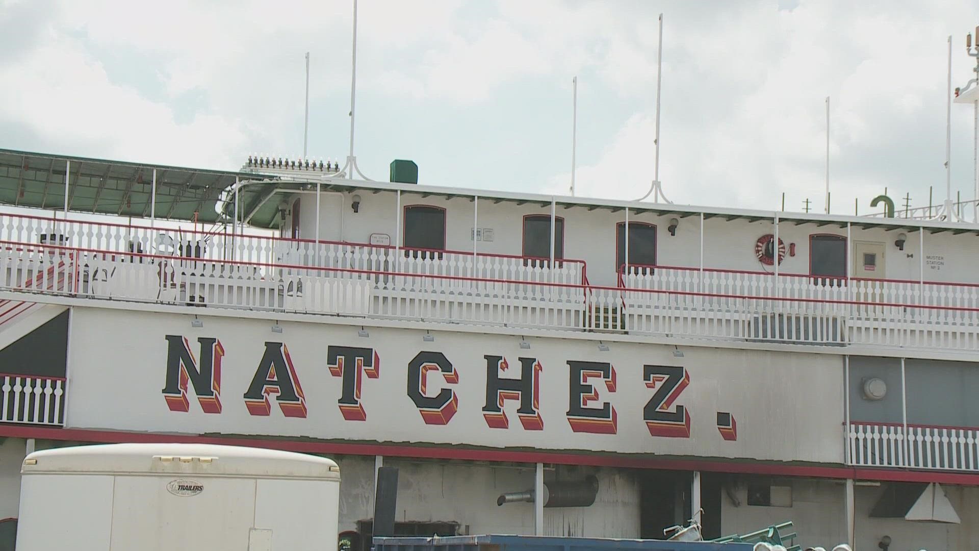 Crews still figuring out how to repair Steamboat Natchez, after fire |  wwltv.com