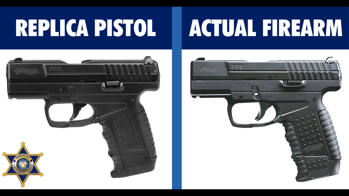 What is the difference between a handgun and a BB gun?