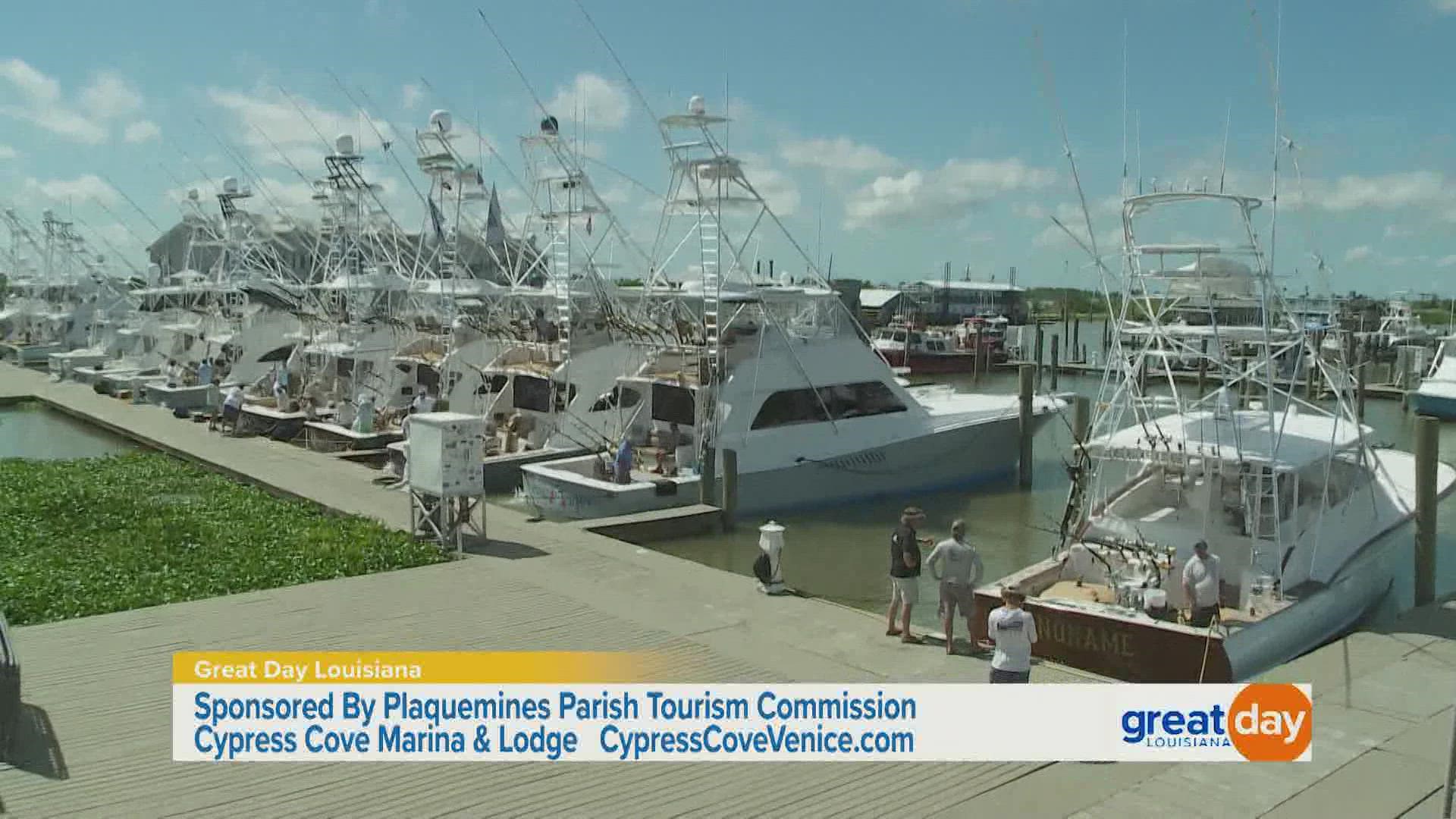 The owners of Cypress Cove Marina and Lodge showcase their world-class fishing opportunities, newly renovated lodging and what's on the menu at their restaurant.