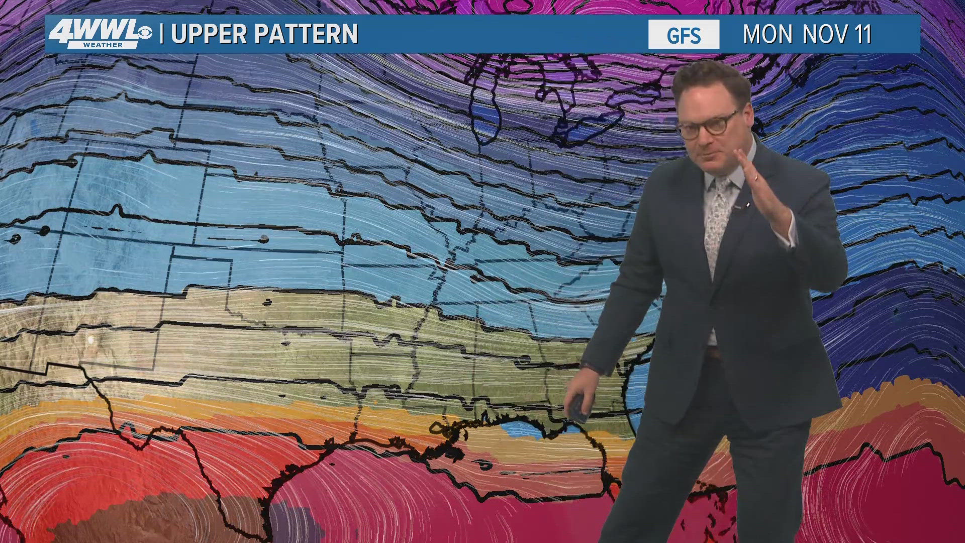 Chief Meteorologist Chris Franklin how moisture from Rafael and a stalled front will keep our rain chances high for Sunday.