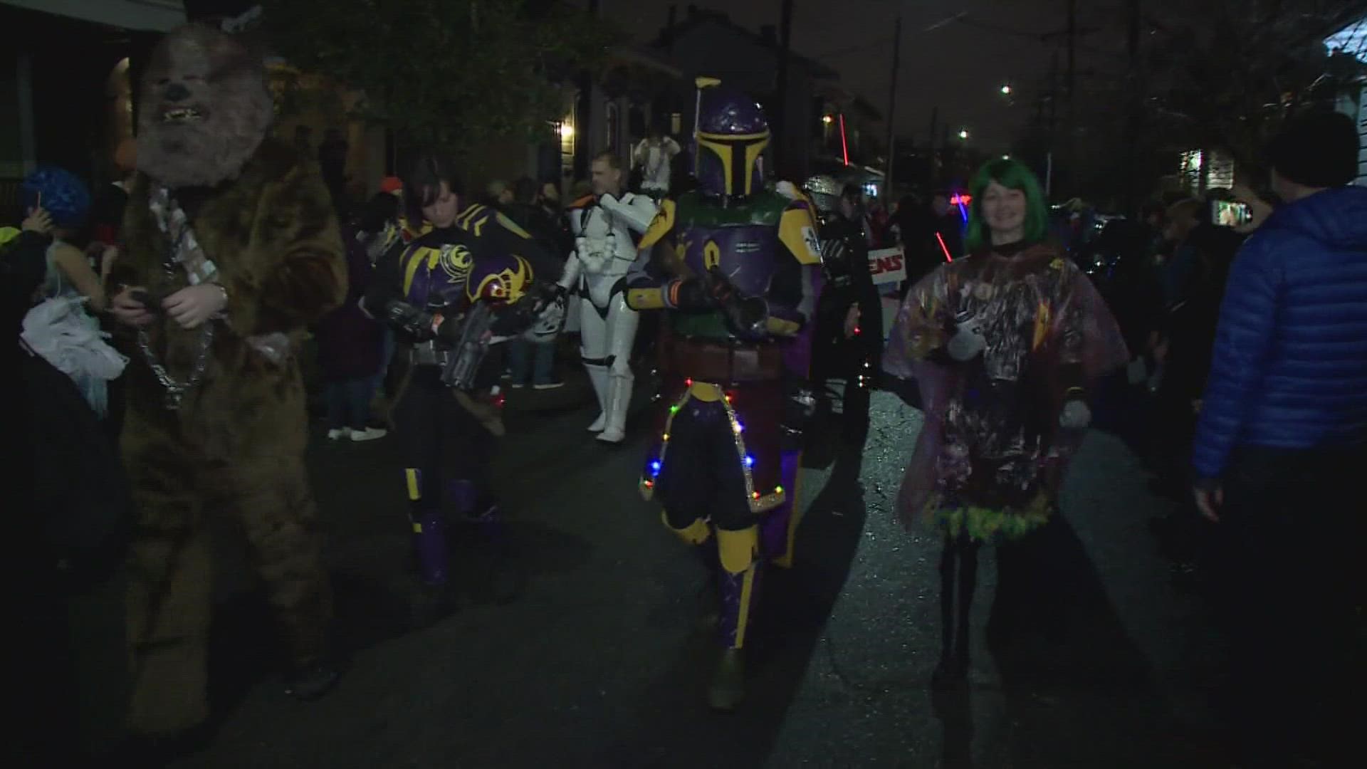 With two days before they roll the krewe of Chewbacchus is being shortened about 12 blocks possibly due to not enough police staff.