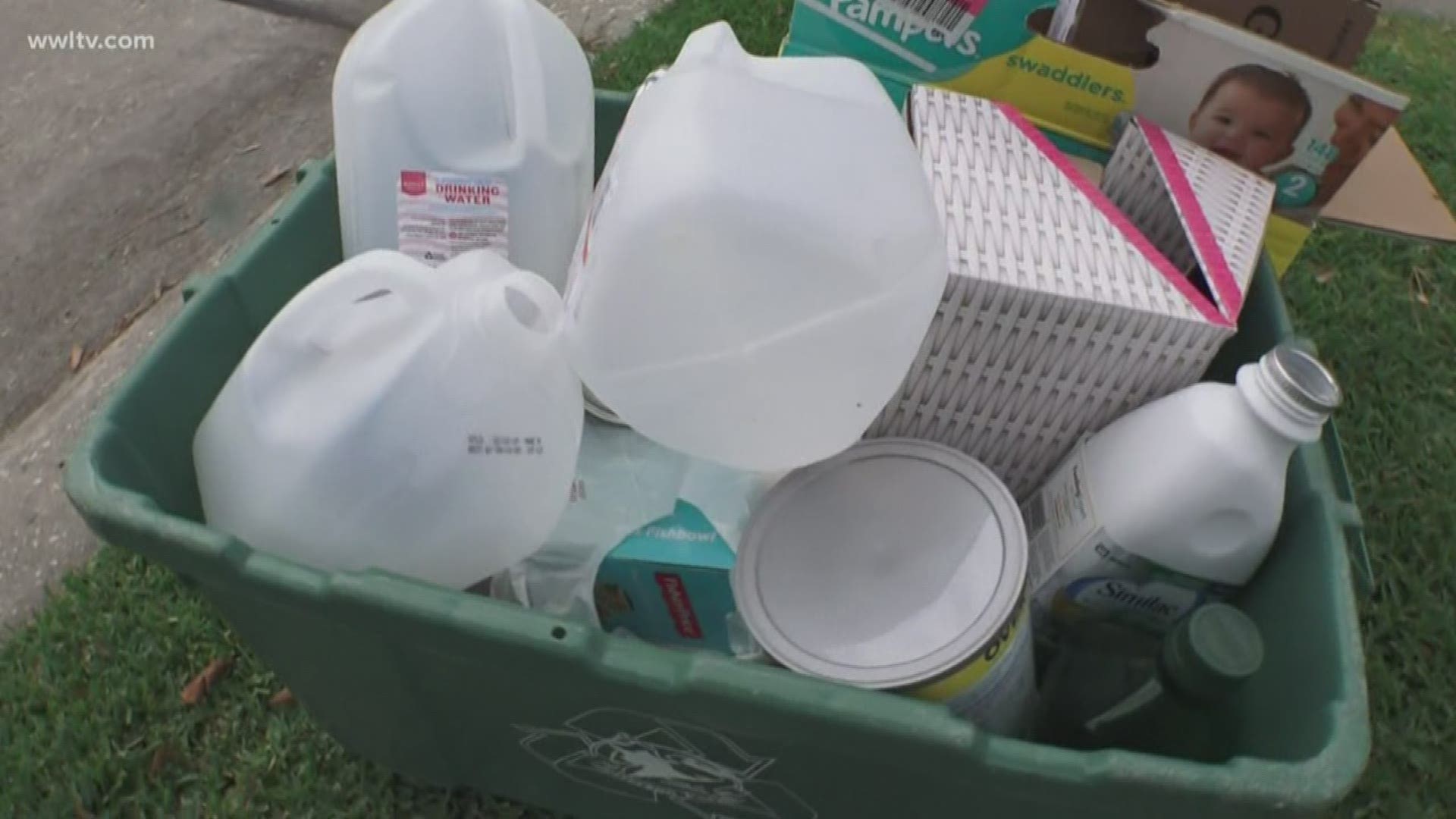 Orleans and Jefferson Parish officials are scrambling to find a new recycler after Republic Services announce they will no longer take household recycling at their facility in Metairie.