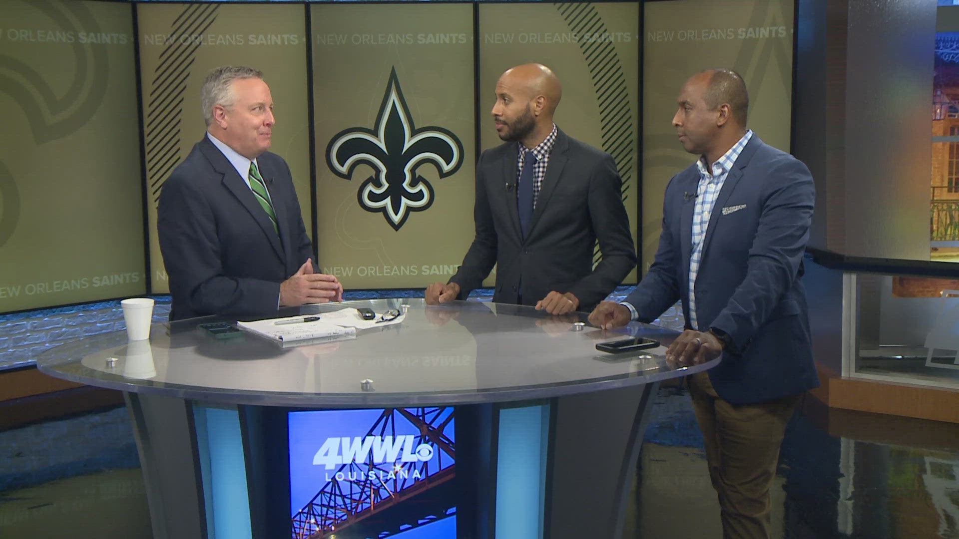 WWL Louisiana sports director Doug Mouton and Locked on Saints host Ross Jackson are joined by WWL's Ricardo LeCompte and Seth Lewis to talk Dennis Allen firing.