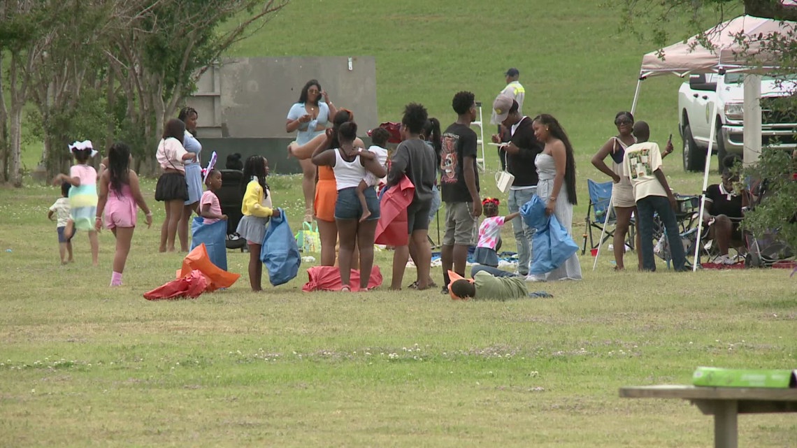 Lakefront cleanup planned after busy Easter crowds in New Orleans