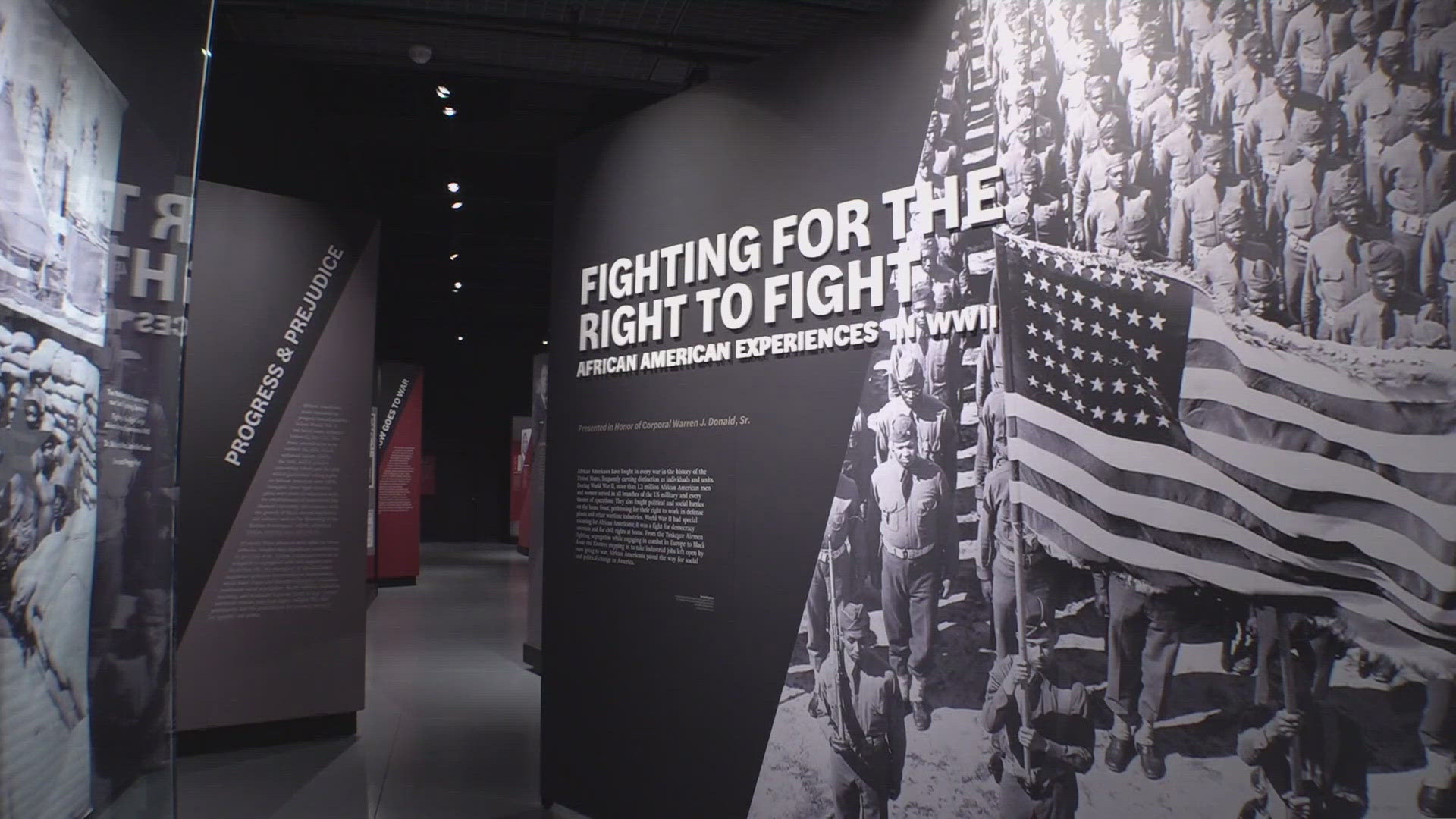 The National World War II Museum in New Orleans unveiled a new exhibit at the annual Veterans Day ceremony. WWL Louisiana's Winston Reed reports.