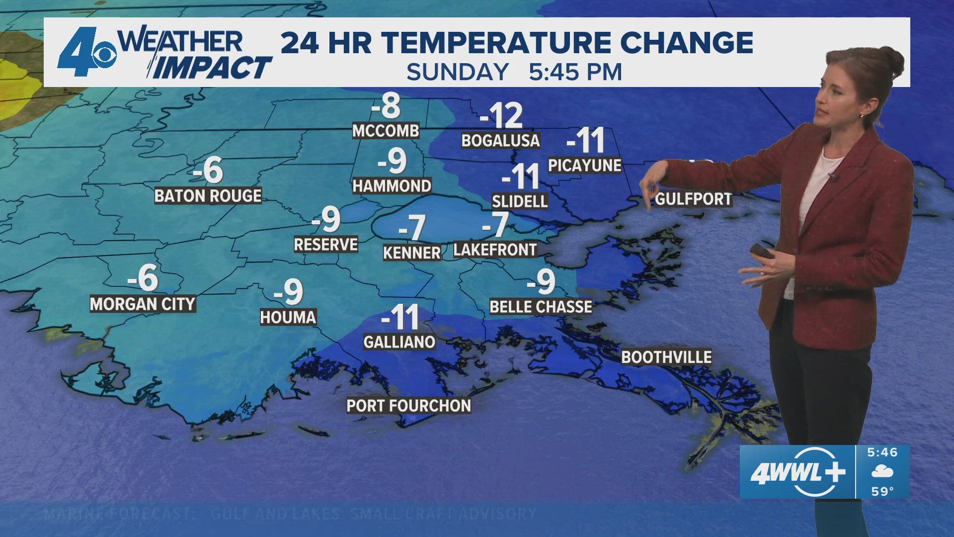 New Orleans Weather: Chilly stretch ahead with another big chill ...