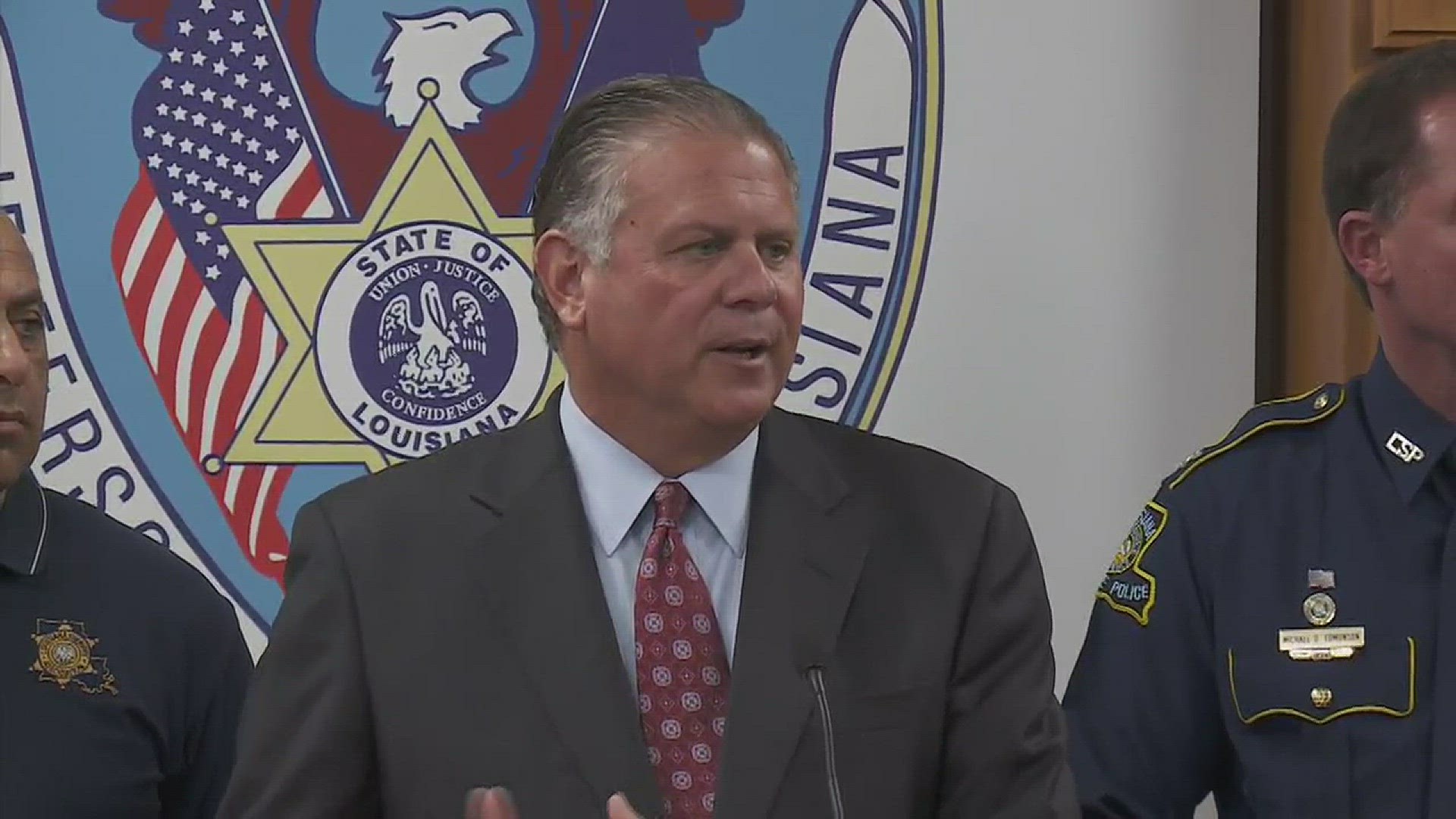 Jefferson Parish Sheriff Newell Normand talks about the killing of Detective David Michel Jr.