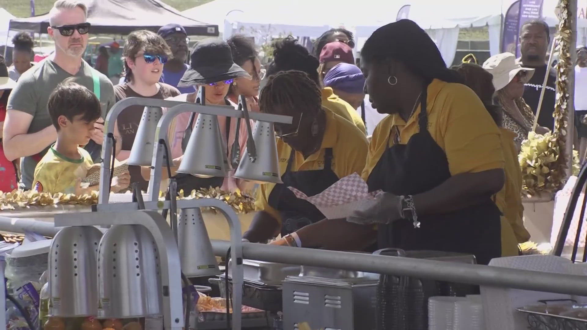 Fried Chicken Fest takes place on Saturday and Sunday outside the Lakefront Arena with live music, DJ's and dozens of vendors competing for the best dishes.