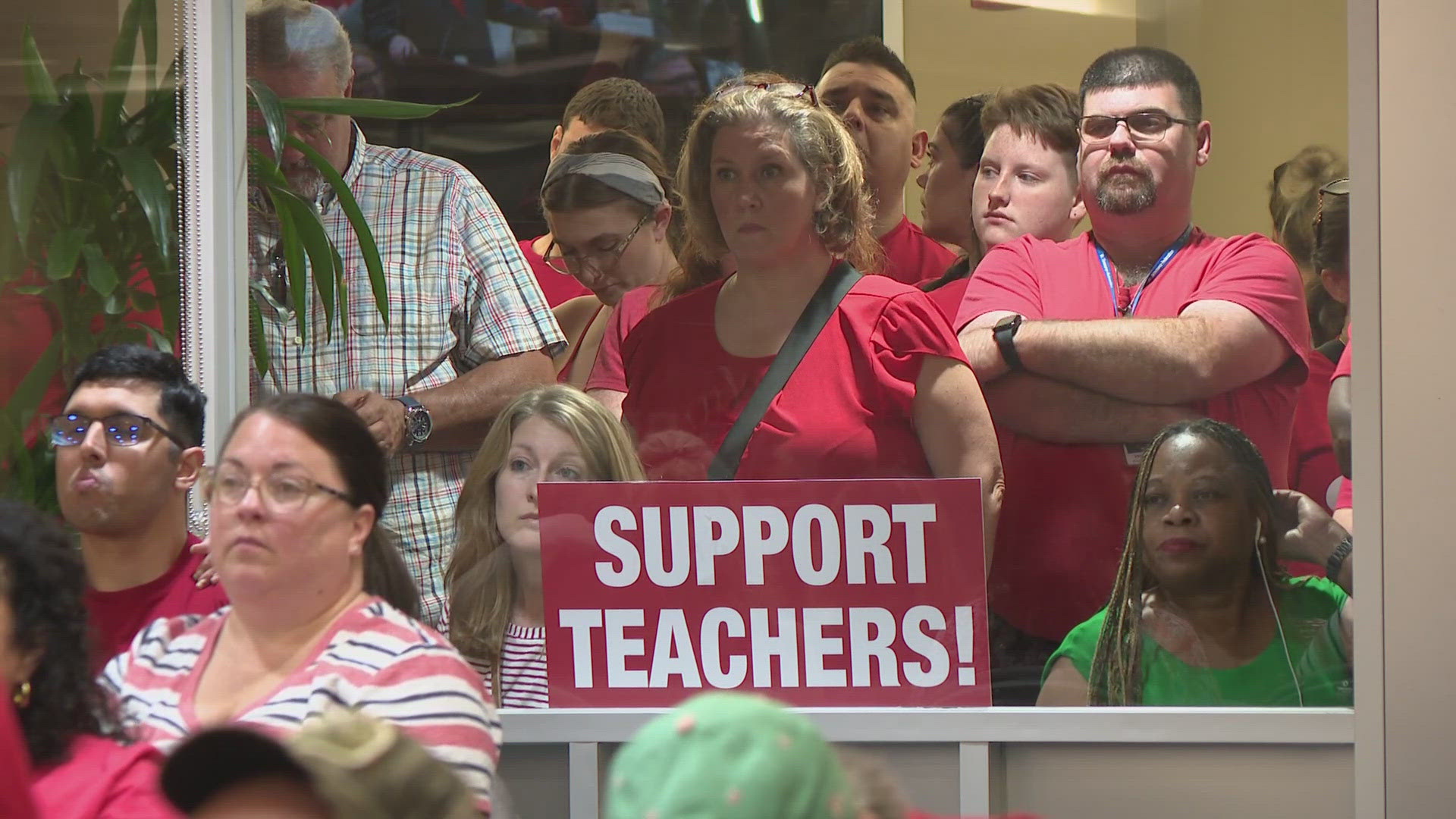 There's a lot of work to be done between the teachers and school board and the threat of a strike is looming as the school year approaches.