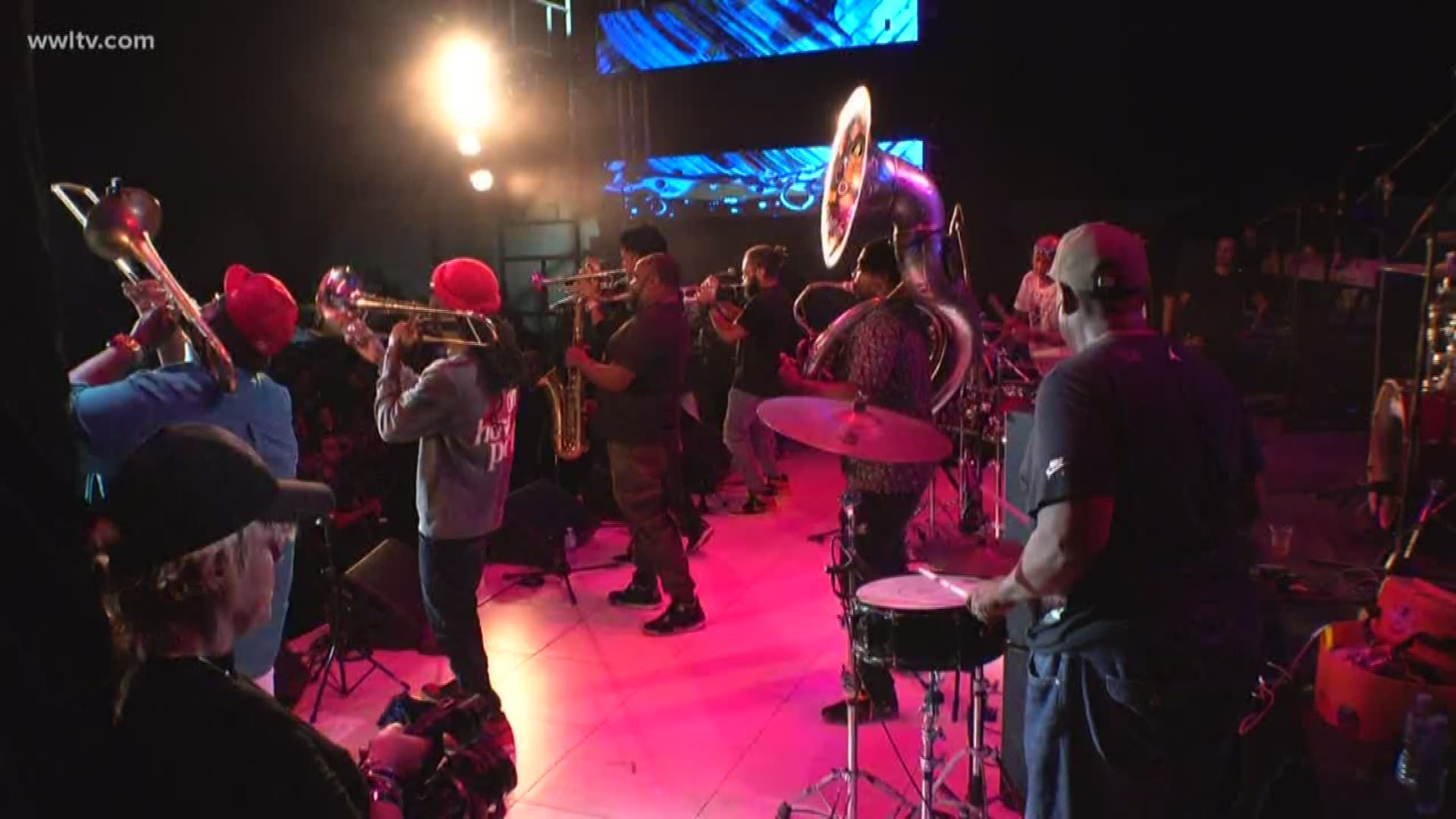 New Orleans musicans play Havana Jazz Festival in Cuba