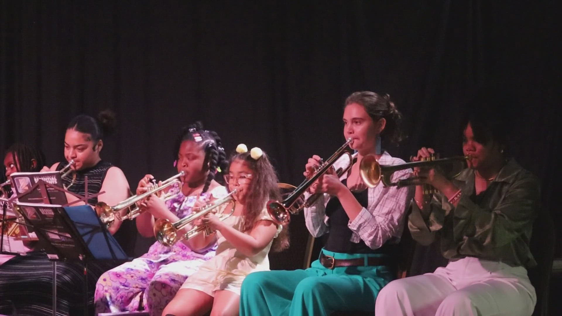 Troy Sawyer founded Girls Play Trumpets Too, a space for girls to learn an instrument predominately played by boys.
