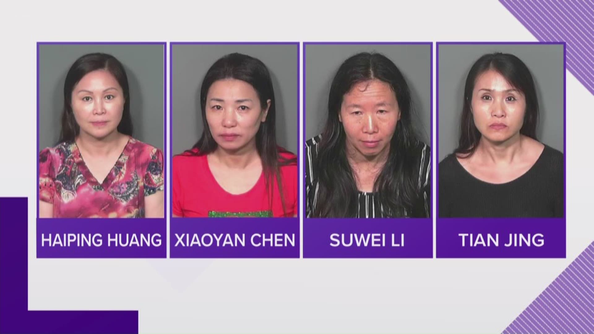 According to the Slidell Police department, four women were arrested after an undercover operation by police found that they were performing sexual favors for money at Slidell massage parlors.