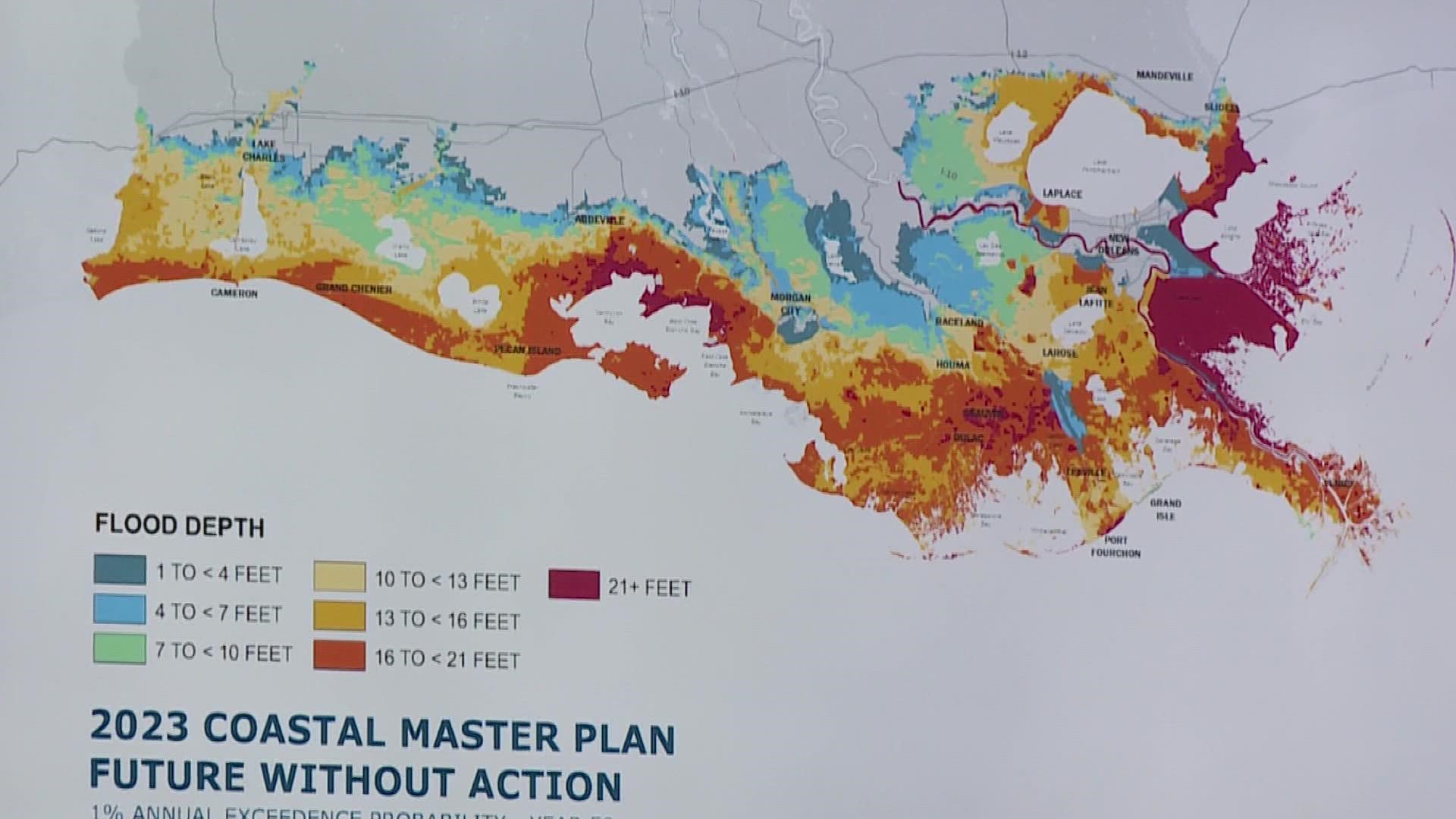 St. Tammany residents are able to get information about coastal surge plans.