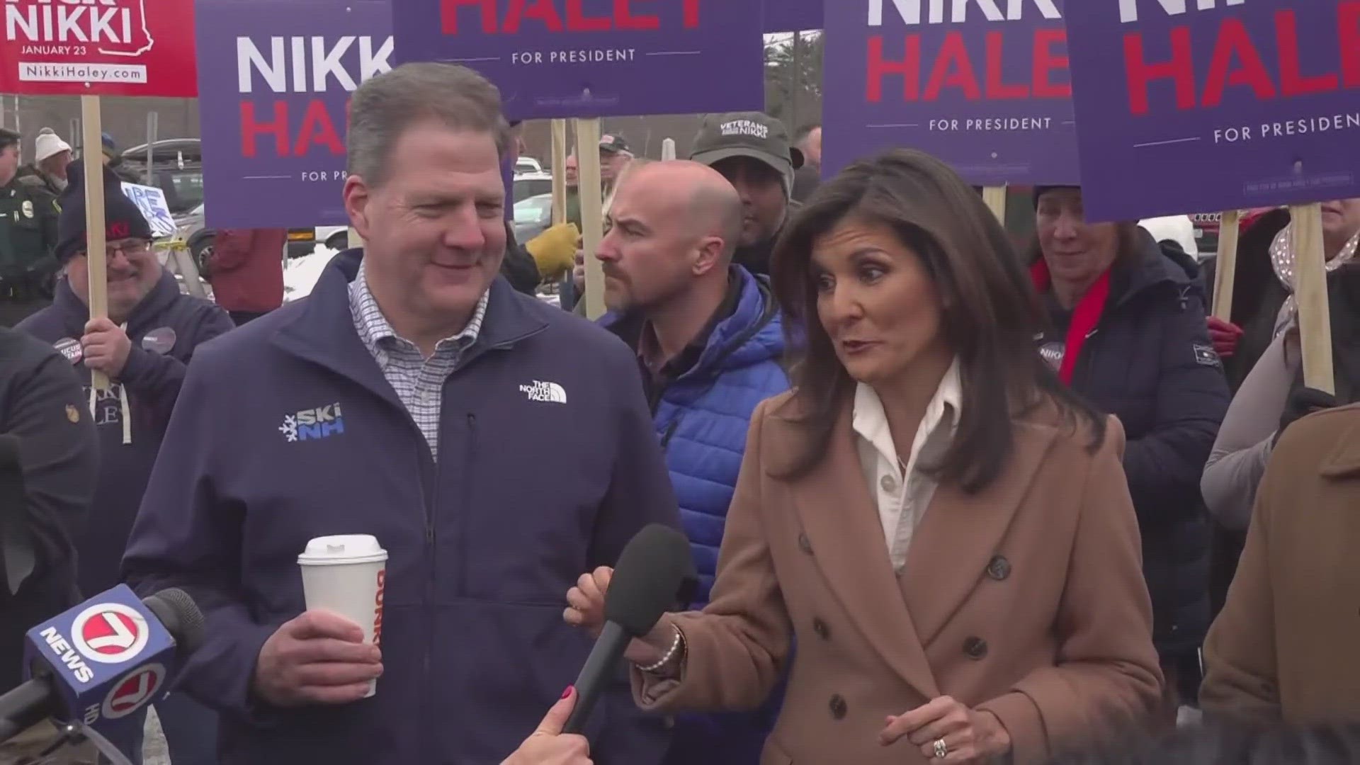 Voting is already underway in New Hampshire where former UN Ambassador Nikki Haley is taking on her old boss, former President Donald Trump.