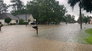 Mandeville flooding: Up to 11 inches of rain flood streets, homes ...