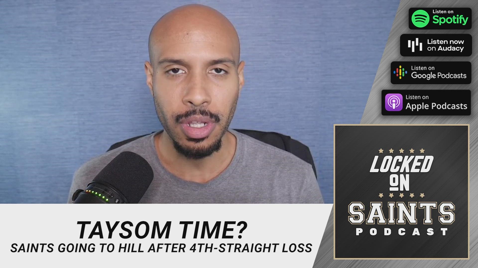 Locked On's Ross Jackson shares his thoughts on Taysom Hill likely getting the start against the Cowboys Thursday night.