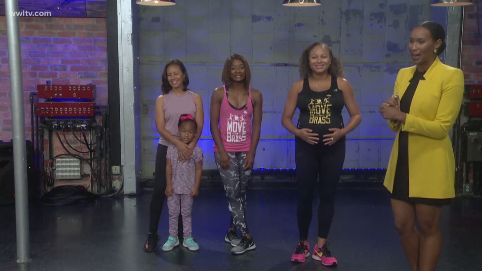 Founder of "Move Ya Brass" Robin Barnes is helping to keep dads, moms and moms-to-be in shape with her new dance fitness class.