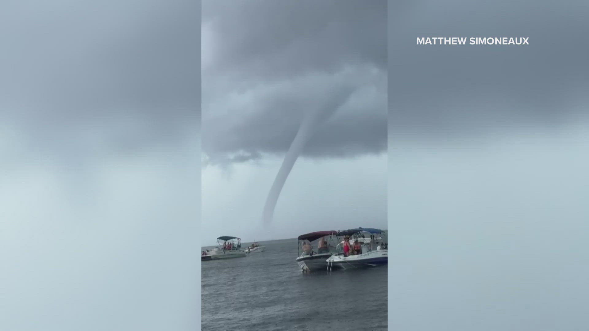 A waterspout was also spotted on the Lake on July 4th, 1981, according to the National Weather Service.