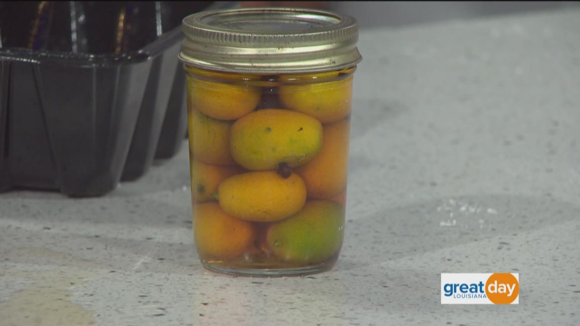 Liz Williams with the Southern Food & Beverage Museum stopped by to show us how to make brandied kumquats.