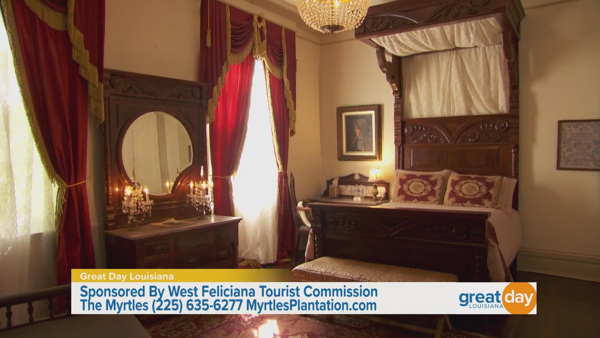 The Myrtles Plantation is rich in history and ghost stories, and is known as one of the most haunted homes in America.