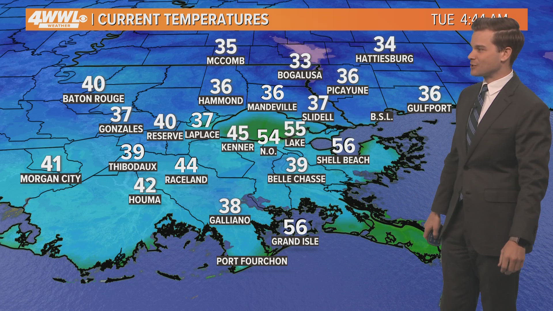 Meteorologist Payton Malone says there will be a high chance for rain Thursday morning before we cool back down.