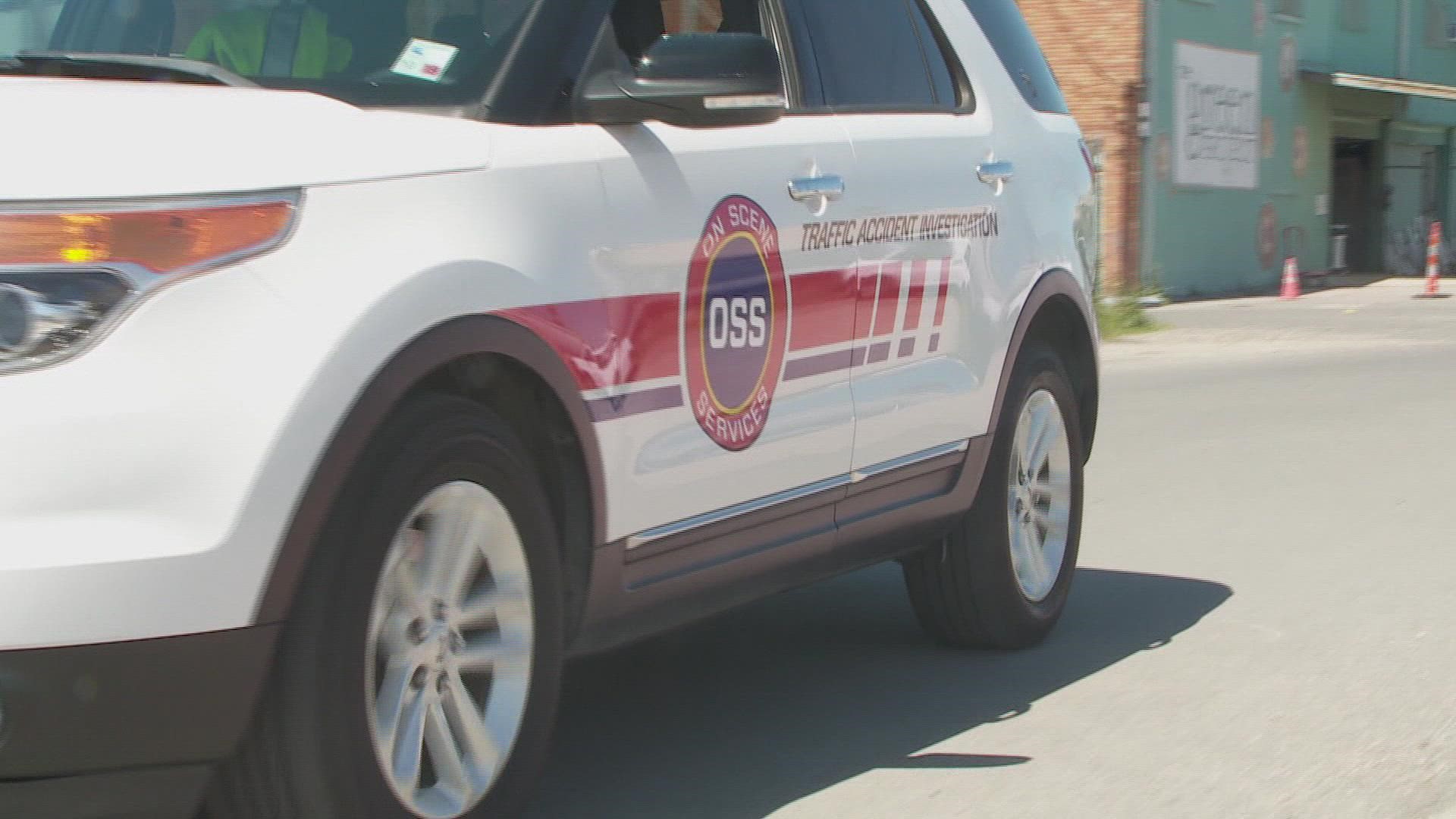 OSS is a company contracted through NOPD to respond to minor traffic accidents. They can take reports, but they leave writing citations to police.