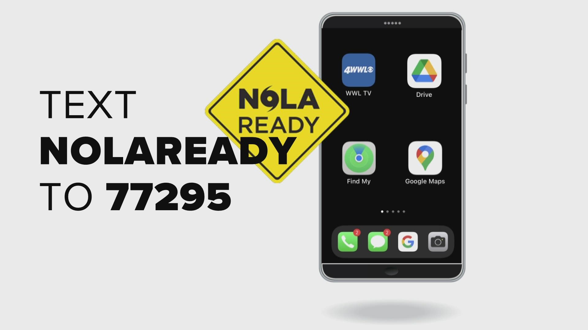While there’s no active hurricane threat to Louisiana right now. There are still some preparations you can make ahead of time with the device in your pocket.