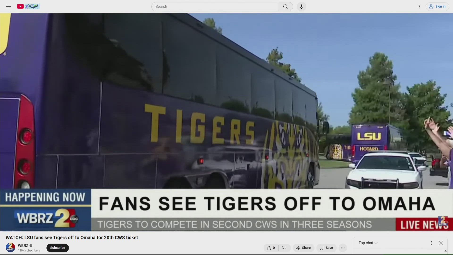 The Tigers advanced to the College World Series on Sunday after sweeping West Virginia in the Baton Rouge Super Regional 12-5.