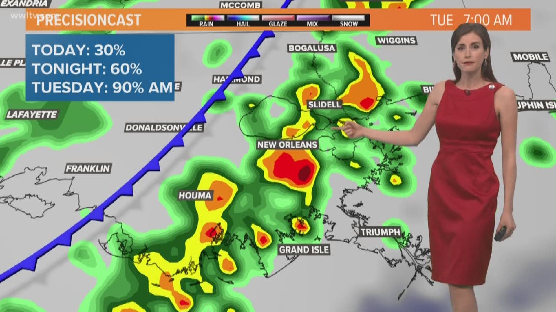 Local Weather Expert Forecast Tracking storms and a cold front for