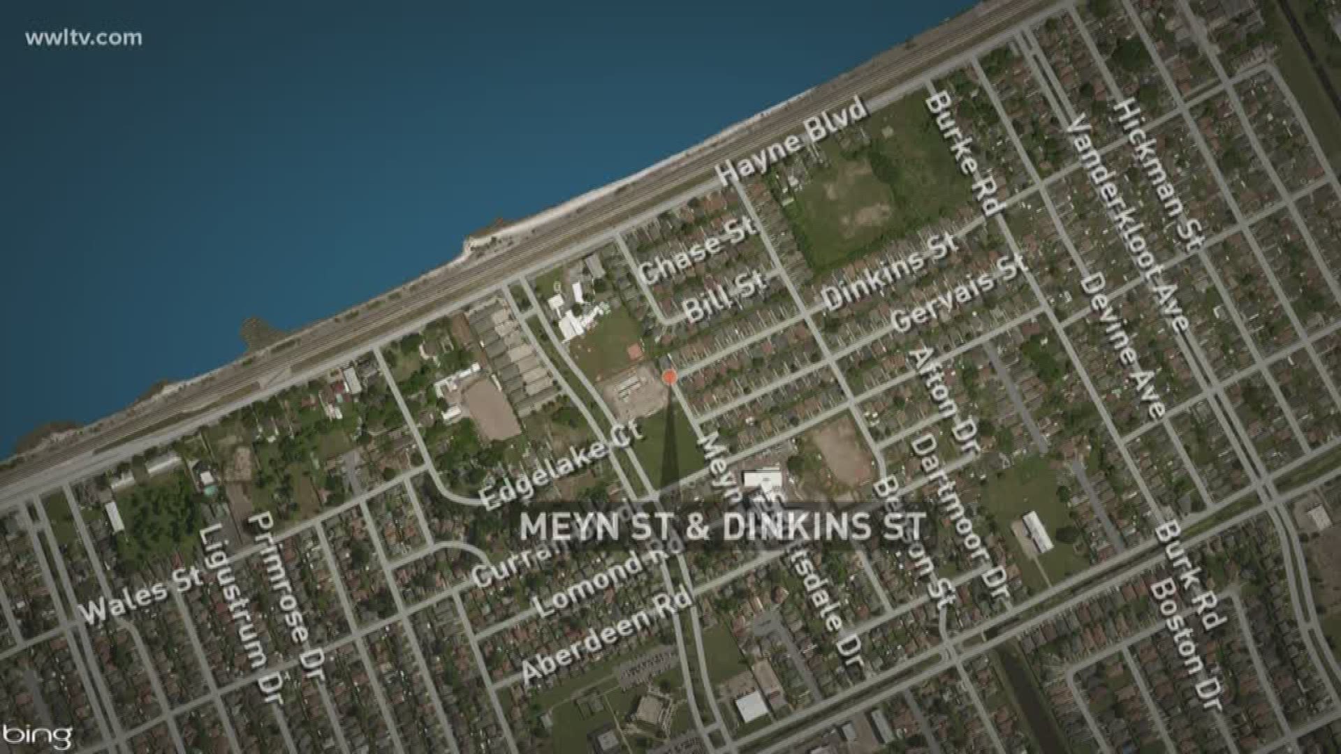 According to the New Orleans Police Department, the shooting happened before 1 a.m. near the intersection of Dinkins and Meyn streets.